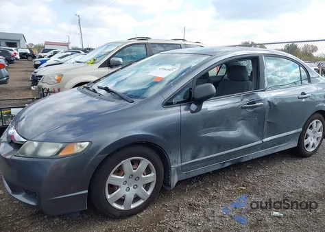 2009 Honda Civic Lx from USA, damaged, VIN 19XFA16529E048751